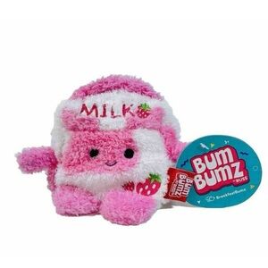 Pink and White Plush Toy